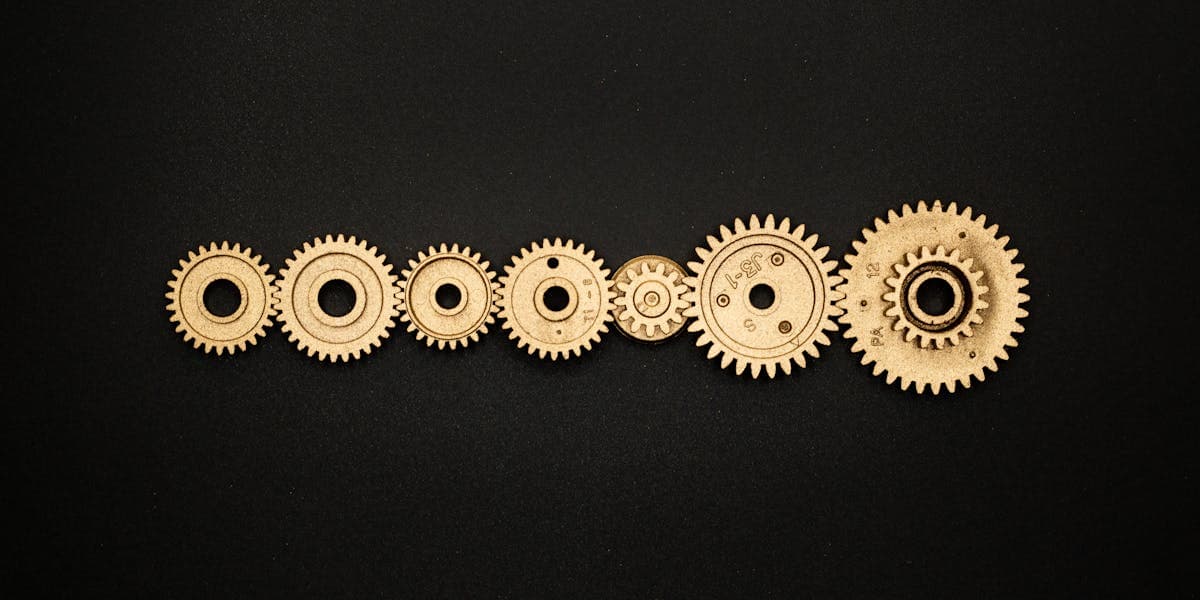 Precision engineered metal gears